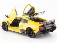 Cochesdemetal.es 2010 Lamborghini Murcielago LP670-4 SV Metallic Yellow 1:24 Motor Max 73350