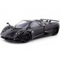 Cochesdemetal.es 2009 Pagani Zonda F Black 1:24 Motor Max 73369