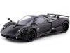 Cochesdemetal.es 2009 Pagani Zonda F Black 1:24 Motor Max 73369