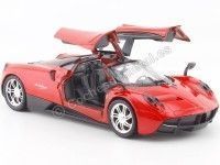 Cochesdemetal.es 2011 Pagani Huayra Rojo 1:24 Motor Max 79312