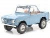 Cochesdemetal.es 1969 Ford Bronco Sport Brittany Blue 1:18 Greenlight 19099