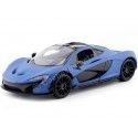 Cochesdemetal.es 2015 McLaren P1 Satin Blue 1:24 Motor Max 79508