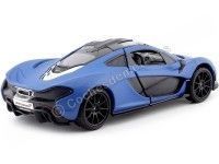 Cochesdemetal.es 2015 McLaren P1 Satin Blue 1:24 Motor Max 79508