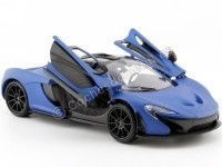 Cochesdemetal.es 2015 McLaren P1 Satin Blue 1:24 Motor Max 79508