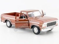 Cochesdemetal.es 1979 Ford F150 Pickup Custom Dark Red 1:24 Motor Max 79346