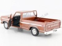 Cochesdemetal.es 1979 Ford F150 Pickup Custom Dark Red 1:24 Motor Max 79346