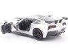 Cochesdemetal.es 2019 Chevrolet Corvette ZR1 GT Racing Metallic Grey 1:24 Motor Max 73785