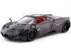 Cochesdemetal.es 2012 Pagani Huayra Negro Mate 1:24 Motor Max 79502