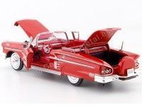 Cochesdemetal.es 1958 Chevrolet Impala Roadster Rojo 1:24 Motor Max 73267