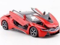 Cochesdemetal.es 2019 BMW i8 Coupe Rojo/Negro 1:24 Rastar 56500