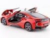 Cochesdemetal.es 2019 BMW i8 Coupe Rojo/Negro 1:24 Rastar 56500