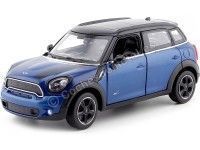 Cochesdemetal.es 2010 Mini Cooper S Countryman R60 Azul Metalizado 1:24 Rastar 56400