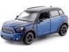 Cochesdemetal.es 2010 Mini Cooper S Countryman R60 Azul Metalizado 1:24 Rastar 56400