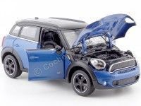 Cochesdemetal.es 2010 Mini Cooper S Countryman R60 Azul Metalizado 1:24 Rastar 56400