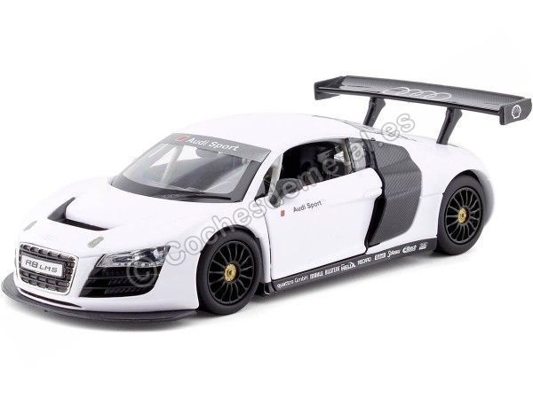 Cochesdemetal.es 2011 Audi R8 LMS Ultra "Audi Sport" Blanco 1:24 Rastar 56100