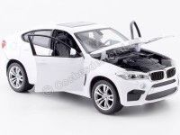 Cochesdemetal.es 2018 BMW X6 M Blanco 1:24 Rastar 56600