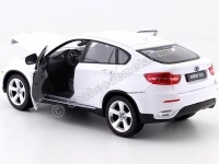 Cochesdemetal.es 2010 BMW X6 Blanco 1:24 Rastar 41500