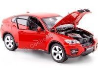 Cochesdemetal.es 2010 BMW X6 Rojo 1:24 Rastar 41500