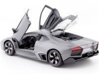 Cochesdemetal.es 2008 Lamborghini Reventon Gris Gunmetal 1:24 Rastar 34800