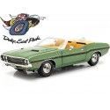 Cochesdemetal.es 1970 Dodge Challenger R/T 440 Scat Pack Concertible Verde 1:18 Greenlight 13586