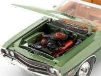 Cochesdemetal.es 1970 Dodge Challenger R/T 440 Scat Pack Concertible Verde 1:18 Greenlight 13586