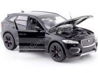 Cochesdemetal.es 2016 Jaguar F-Pace Negro 1:24 Welly 24070