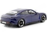 Cochesdemetal.es 2021 Porsche Taycan Turbo S Azul 1:24 Bburago 21098