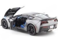 Cochesdemetal.es 2017 Chevrolet Corvette Grand Sport Grafito "Metal Kit" 1:24 Maisto 39527