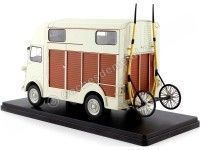 Cochesdemetal.es 1969 Citroen Type H Con Carro de Trotones Van Heuliez "Coches Inolvidables" 1:24 Editorial Salvat ES20