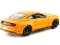 Cochesdemetal.es 2015 Ford Mustang GT Naranja Metalizado 1:24 Maisto 31508