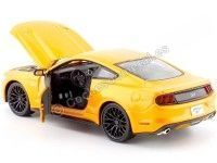 Cochesdemetal.es 2015 Ford Mustang GT Naranja Metalizado 1:24 Maisto 31508