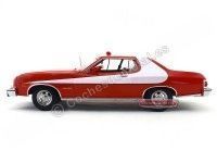 Cochesdemetal.es 1974 Ford Gran Torino "Starsky & Hutch" Rojo-Blanco 1:18 Greenlight 19017