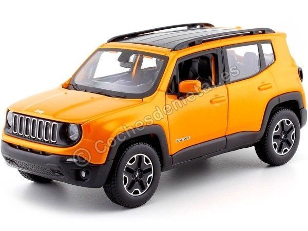 Cochesdemetal.es 2014 Jeep Renegade Naranja Metalizado 1:24 Maisto 31282