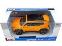 Cochesdemetal.es 2014 Jeep Renegade Naranja Metalizado 1:24 Maisto 31282