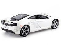 Cochesdemetal.es 2016 McLaren MP4-12C Blanco Perla 1:24 Bburago 21074