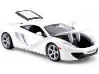 Cochesdemetal.es 2016 McLaren MP4-12C Blanco Perla 1:24 Bburago 21074