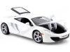 Cochesdemetal.es 2016 McLaren MP4-12C Blanco Perla 1:24 Bburago 21074