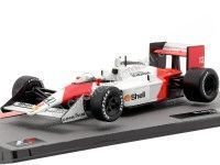 Cochesdemetal.es 1988 McLaren MP4/4 Nº12 Ayrton Senna World Champion 1:43 Editorial Salvat F1 05