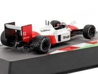 Cochesdemetal.es 1988 McLaren MP4/4 Nº12 Ayrton Senna World Champion 1:43 Editorial Salvat F1 05
