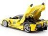 Cochesdemetal.es 2015 Ferrari FXX-K Amarillo/Negro 1:24 Bburago 18-26301