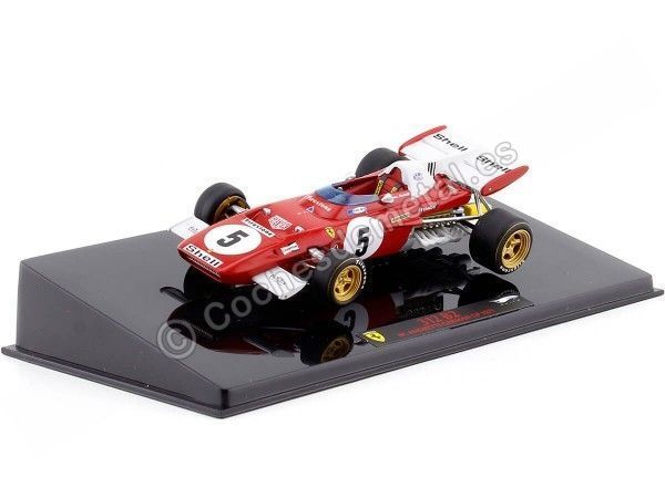 Cochesdemetal.es 1971 Ferrari F312 B2 Nº5 Mario Andretti Ganador GP F1 Alemania 1:43 Hot Wheels Elite T6938