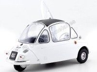 Cochesdemetal.es 1956 Heinkel Trojan RHD Grecian White 1:18 Oxford 18HE004