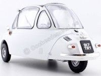 Cochesdemetal.es 1956 Heinkel Trojan RHD Grecian White 1:18 Oxford 18HE004