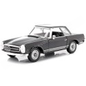 Cochesdemetal.es 1963 Mercedes-Benz 230 SL (W113) Hardtop Negro 1:24 Welly 24093