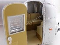 Cochesdemetal.es 1956 Caravana Airstream Trailer Bambi 16 Aluminium 1:24 GreenLight 18224