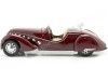 Cochesdemetal.es 1937 Peugeot 302 Darl Mat Roadster Dark Red 1:18 Norev 184695