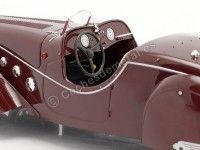 Cochesdemetal.es 1937 Peugeot 302 Darl Mat Roadster Dark Red 1:18 Norev 184695