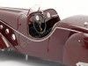 Cochesdemetal.es 1937 Peugeot 302 Darl Mat Roadster Dark Red 1:18 Norev 184695