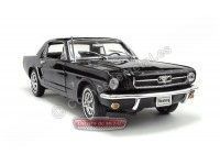Cochesdemetal.es 1964 Ford Mustang 1-2 Coupé Negro 1:18 Welly 12519