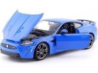 Cochesdemetal.es 2011 Jaguar XKR-S Azul Mate 1:24 Bburago 21063